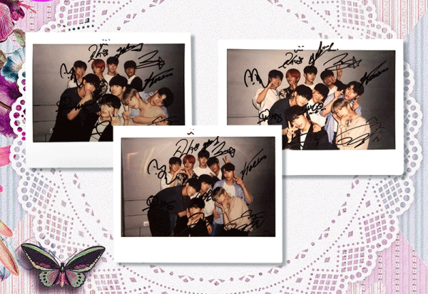 【Kクリック視聴者プレゼント】 1THE9 サイン入りポラロイド 写真！