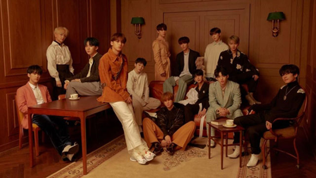 SEVENTEEN、韓国語アルバムで日本オリコンチャート1位