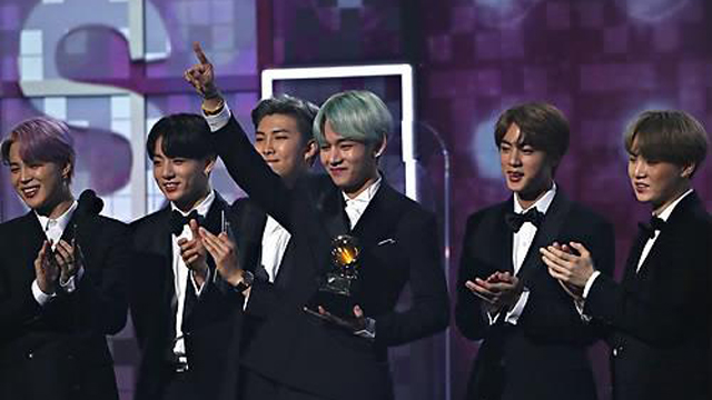 BTS、国際レコード産業連盟に選定「グローバルアーティスト」2位