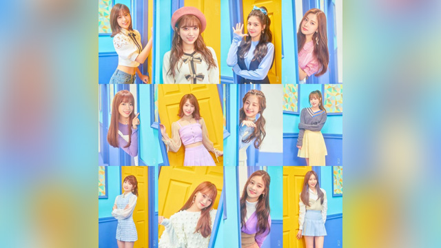 IZ*ONE、29日デビュー…１stアルバム「COLOR*IZ」