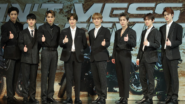 EXO“休む暇のないパフォーマンスをお見せする”