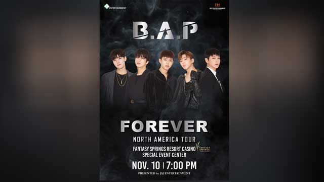 B.A.P、今月北アメリカ・ヨーロッパツアー開催