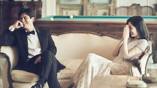 満面の笑み…チュ・ジャギョン♥ユー・シャオグァン夫婦、ウェディング写真公開