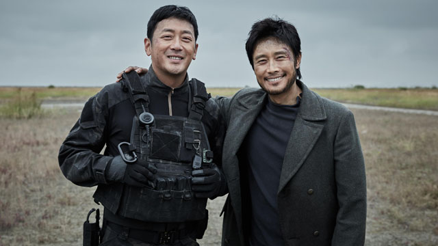 イ・ビョンホン、ハ・ジョンウ、マ・ドンソク　『白頭山』クランクアップ…冬公開