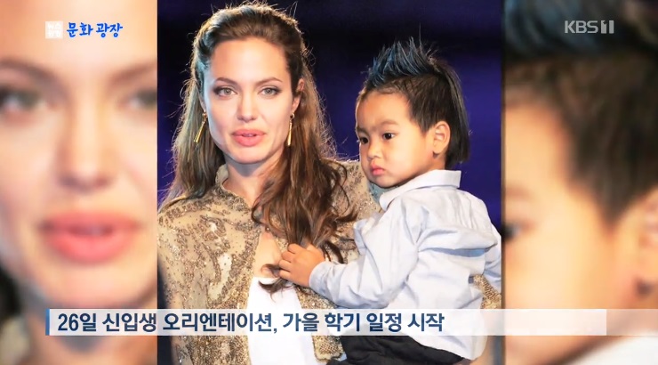 アンジェリーナ・ジョリー、息子の入学準備で訪韓