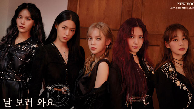 5人組となったAOA、1年6カ月ぶりにカムバック