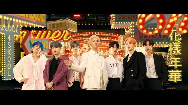 BTSの「Boy With Luv」のMV…YouTubeの再生回数8億回を突破