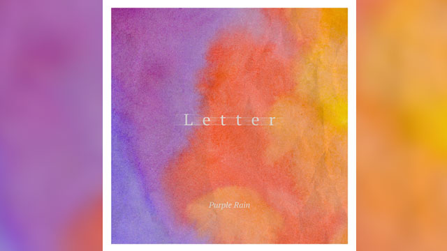 バンドPURPLE RAIN、1stフルアルバムの先行公開曲「Letter」をリリース