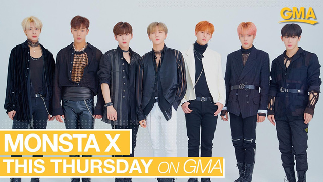 MONSTA X、アメリカ・ABCの「グッド・モーニング・アメリカ」でライブ披露へ！