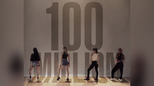 BLACKPINK、「WHISTLE」の振り付け映像がYouTube再生回数1億回を突破…通算17番目の記録
