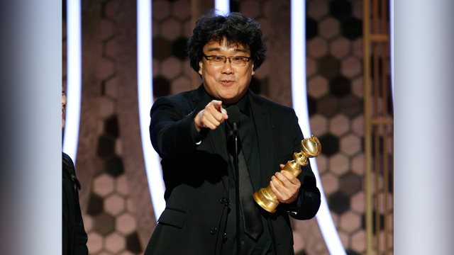 ポン・ジュノ監督『パラサイト』、米「ゴールデングローブ賞」で外国語映画賞受賞