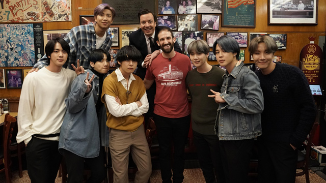 BTS、米ジミー・ファロンの「The Tonight Show」でタイトル曲のステージを初披露