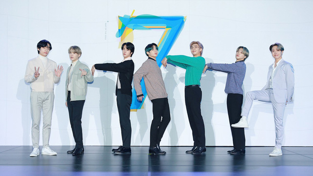 BTS、『MAP OF THE SOUL:7』が「ビルボード200」で11位に…4週連続上位圏をキープ