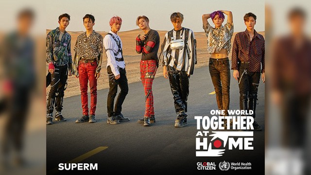 SuperM、WHO主催オンラインチャリティーコンサートにレディー・ガガらと出演へ…韓国歌手では唯一の参加