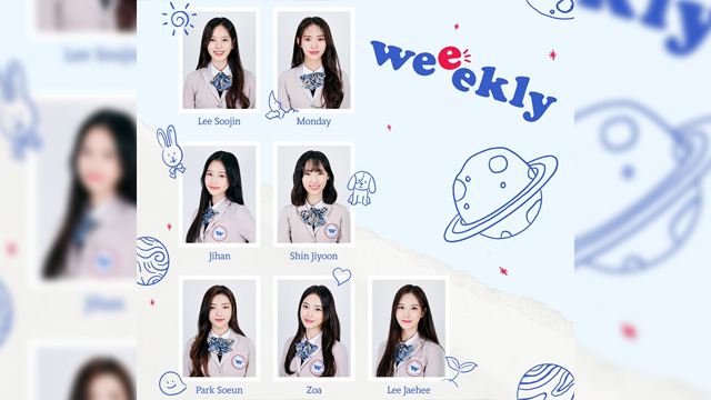 Play Mの新人ガールズグループ「Weeekly」、30日に1stミニアルバム『We are』で公式デビュー
