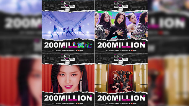 ITZY、デビューから1年4か月で「DALLA DALLA」MVがYouTube再生回数2億回突破