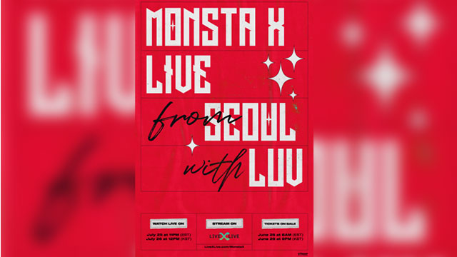 MONSTA X、来月26日にオンラインコンサート“LIVE FROM SEOUL”を開催へ…圧倒のパフォーマンスを予告