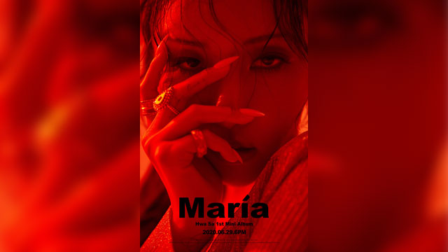 MAMAMOOファサ、1stソロアルバム『Maria』は「期待以上に応えようと涙と汗を流した結晶のようだ」