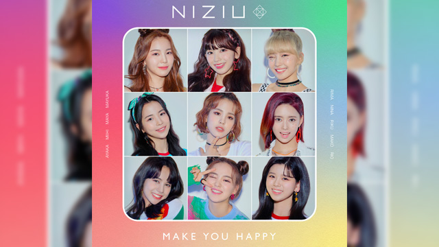 “Nizi Project”発のNiziU、プレデビュー曲「Make you happy」がLINE MUSICのリアルタイムチャートで1位に