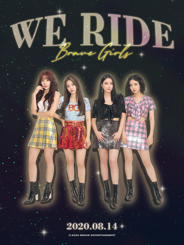 4人組ガールズグループBrave Girls、3年ぶりにシティ・ポップ感満載の新曲「We Ride」でカムバック