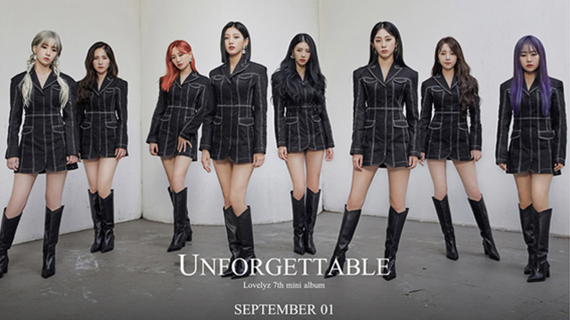LOVELYZ、来月1日に7thミニアルバム『UNFORGETTABLE』で1年4か月ぶりのカムバック