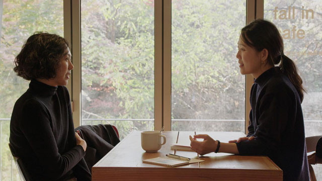 ホン・サンス監督映画『逃げた女』、最後の瞬間で反芻する女性の時間