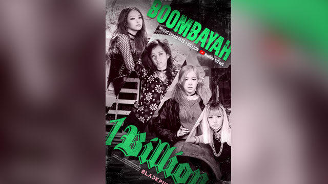 BLACKPINK、YouTube再生回数3本目の“10億台”「BOOMBAYAH」が記録達成へ