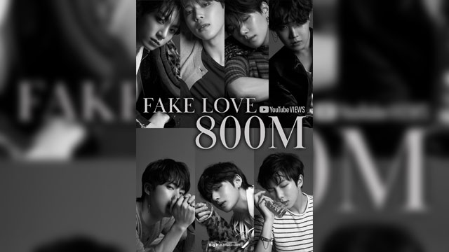 BTS、「FAKE LOVE」MVがYouTube再生回数8億回を突破…新譜の“Concept Clip”も公開し話題を集める