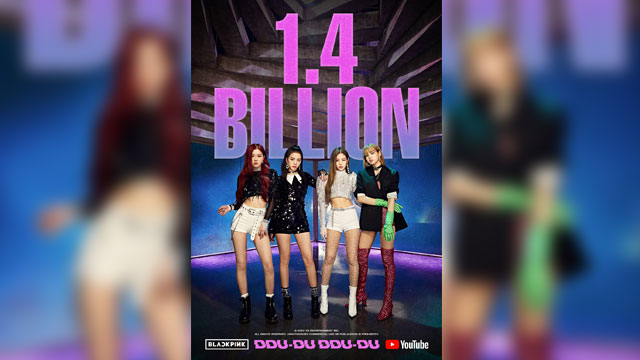 BLACKPINK、「DDU-DU DDU-DU」MVがYouTube再生回数が14億回突破…K-POPグループで初の記録