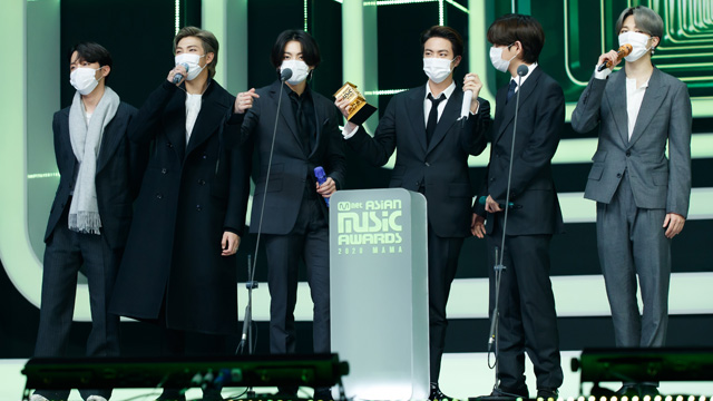 BTS、「MAMA」で今年も大賞を総なめに…「ARMYたちは僕たちの原動力、愛や真心に気づかせてくれた」