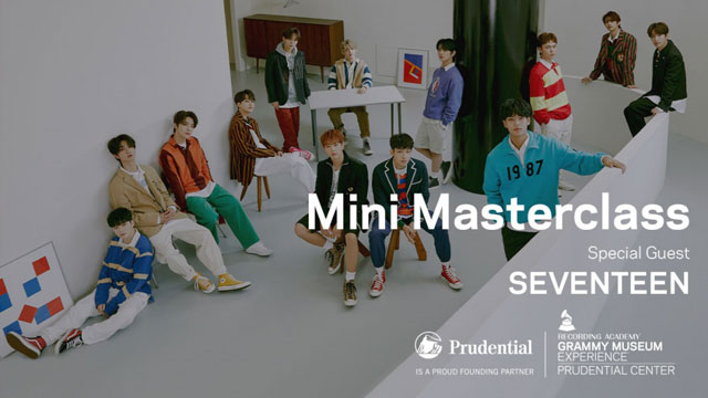 米トークショーに相次いで出演のSEVENTEEN、米「GRAMMY Museum」とインタビュー