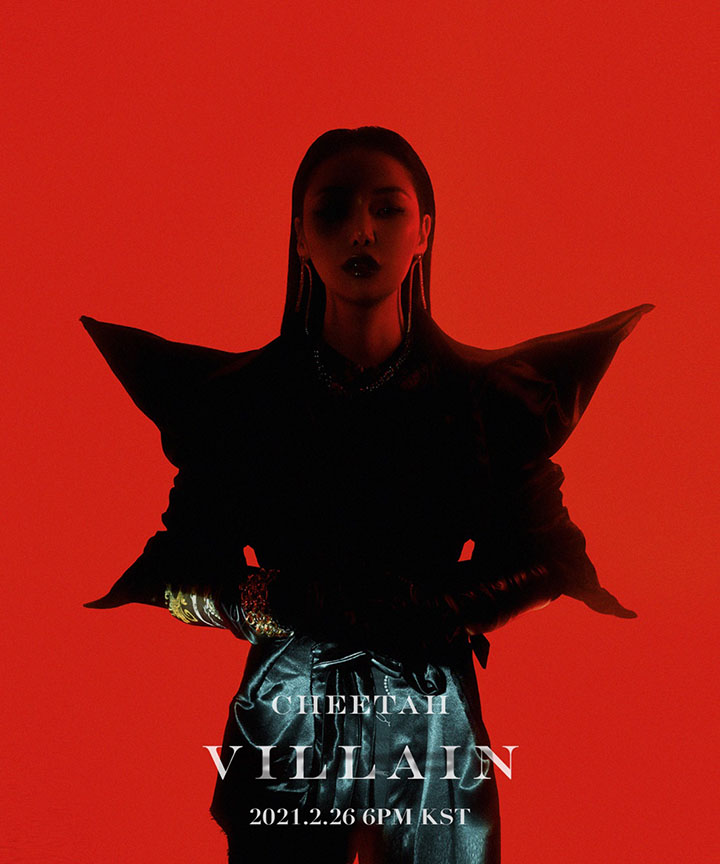 女性シンガーのCheetah、今月26日にデジタルシングル「Villain」で6か月ぶりに“強烈”カムバックへ