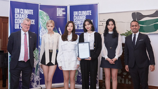 BLACKPINK、国連気候変動国際会議の広報大使に委嘱…「一緒に学ぼう、今からでも遅くない」
