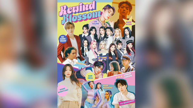 リメイクアルバム「Rewind : Blossom」や、EXOベクヒョン、IZ*ONEらが今の感性で紡ぐレトロな名曲たち