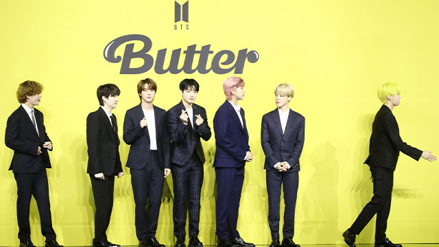 BTS、新曲「Butter」のMVが公開21時間で1億回突破…同時アクセス者数は390万人と歴代最多