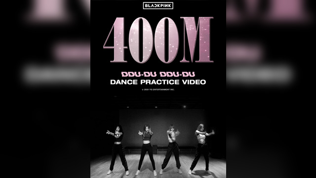 BLACKPINK、振り付け映像でも“大台”躍進中…「DDU-DU DDU-DU」がYouTubeで4億達成