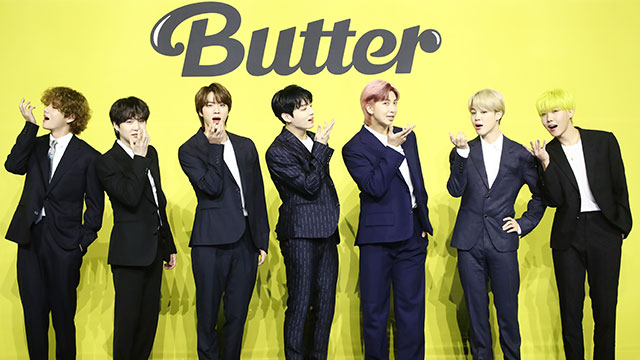 躍進止まらぬBTS、「Butter」が今年最長期間ビルボード1位の楽曲に…9週目の首位をキープ