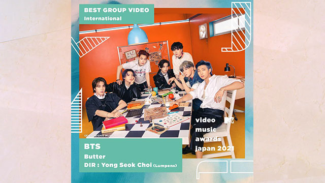 BTS、「2021 MTV Video Music Awards Japan」で2冠獲得…4年連続受賞の快挙