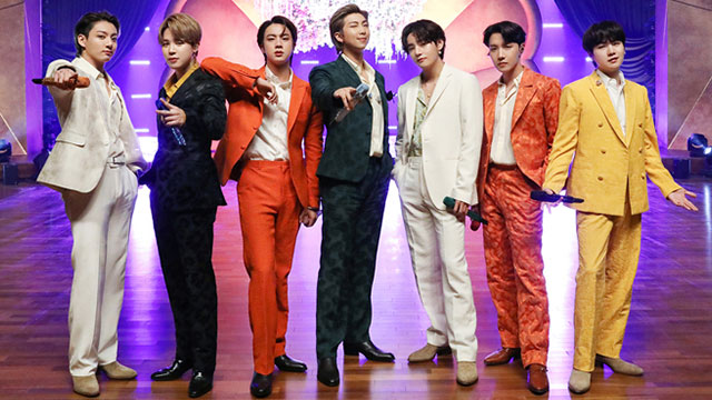 BTS、「アメリカン・ミュージック・アワード（AMA）」のステージで「Butter」のパフォーマンス披露