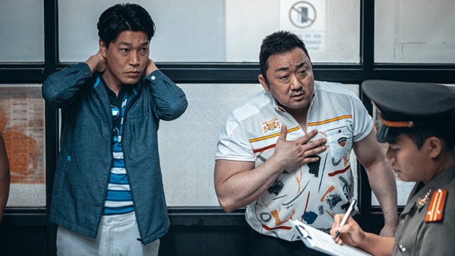 マ・ドンソク主演映画『犯罪都市2』、右肩上がりの興行成績…2週連続で週末ボックスオフィスの首位に