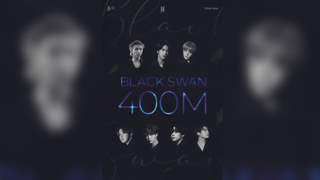 BTS、「Black Swan」のMVがYouTube再生回数4億回を突破…グループ通算18本目