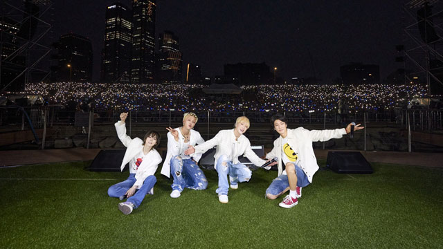 WINNER、汝矣島・漢江公園でゲリラ公演を開催…2万人が熱狂