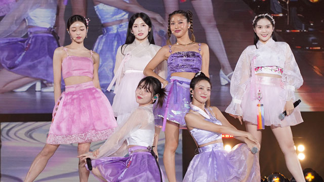 ガールズグループOH MY GIRL、日本最大ファッションショー「関西コレクション」で韓服を着てパフォーマンス