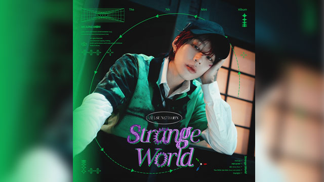 歌手ハ・ソンウン、本日（8/24）7thミニアルバム『Strange World』を発売