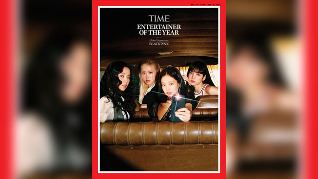 BLACKPINK、米「TIME」誌の「今年のエンターテイナー」に選定…ガールズグループ初