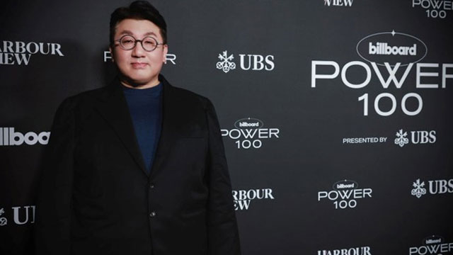 HYBEのパン・シヒョク議長、「ビルボードパワー100」の18位…クライヴ・デイヴィス・ビジョナリー賞も受賞