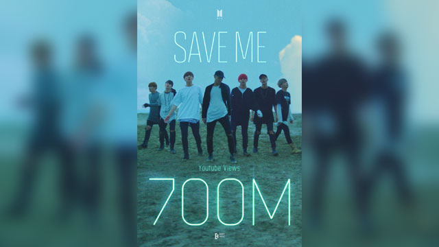 BTSの「Save ME」MV、YouTube再生回数7億回を突破…自己通算11本目