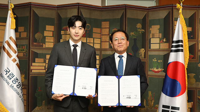 俳優カン・フン、国立中央博物館の広報大使に…「海外にも韓国の文化を広めるために努力」