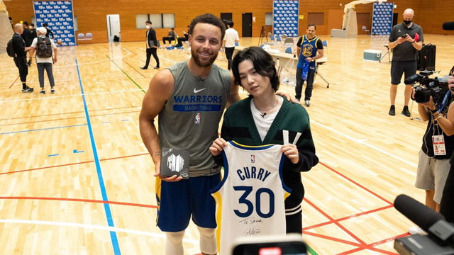 BTSのSUGA、米プロバスケットボール「NBA」のアンバサダー就任…「幼い頃からバスケが大好き」