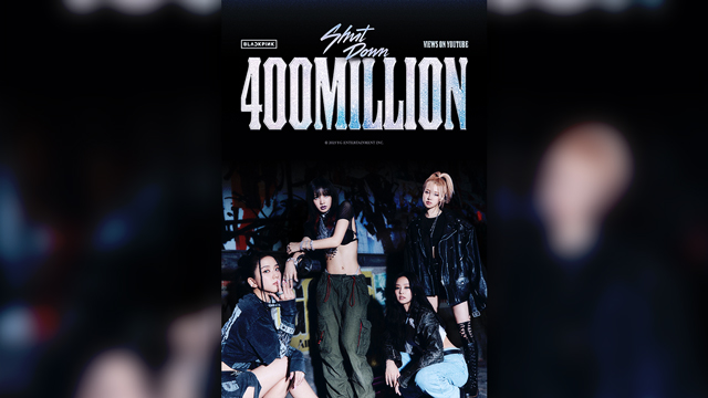 BLACKPINKの2ndアルバムタイトル曲「Shut Down」のMV、YouTube再生回数4億回を突破